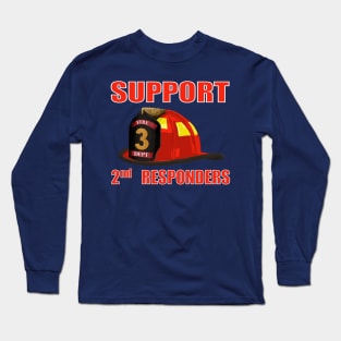 Support 2nd responders Long Sleeve T-Shirt